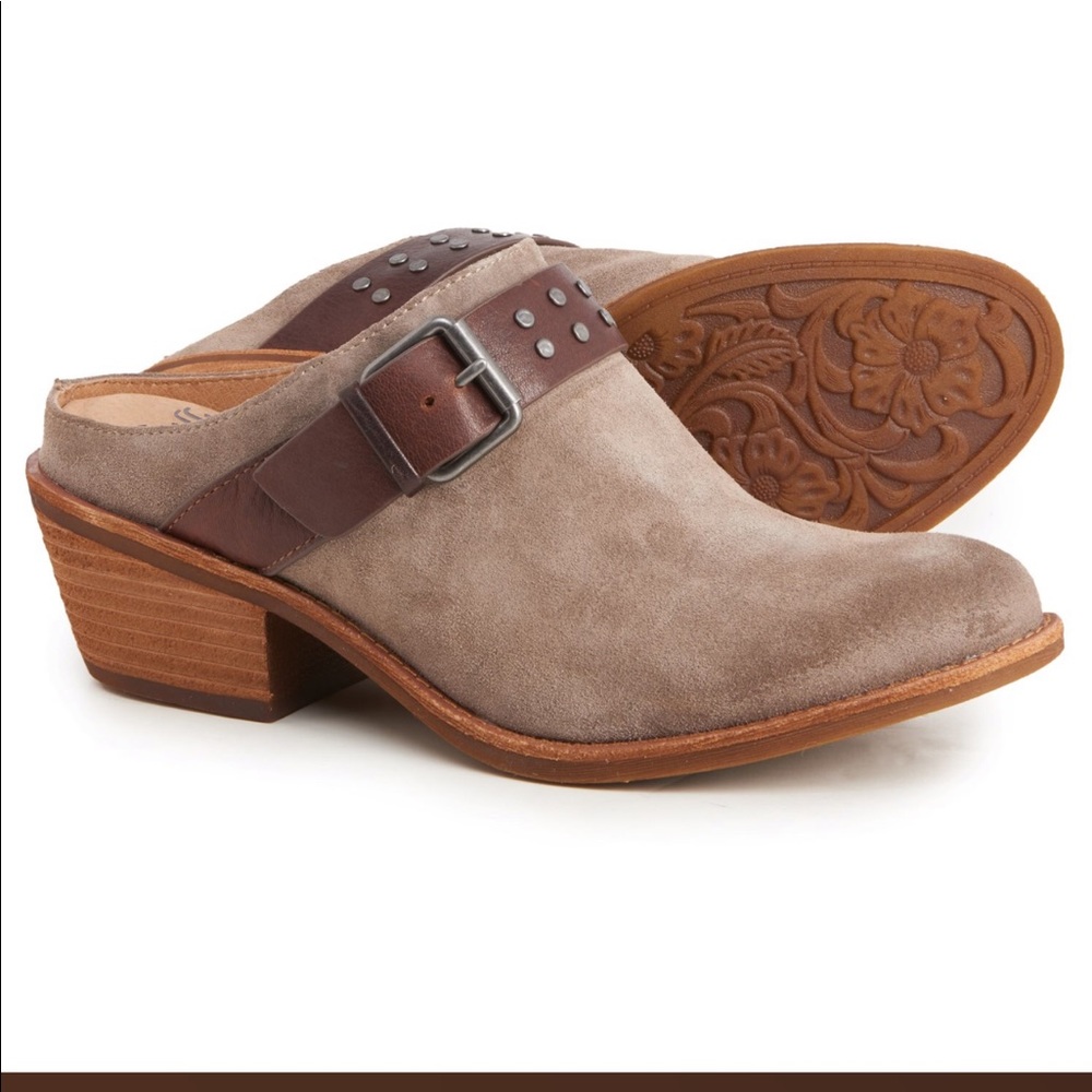 Sofft Leather Clog Boots